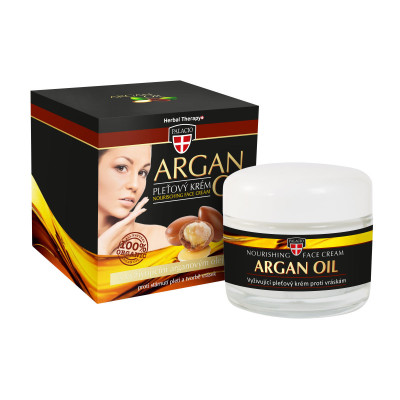 Arganový olej pleťový krém, 50ml